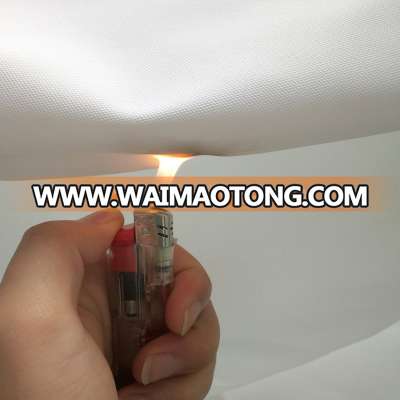 High quality CPAI-84 certificated fireproof waterproof white tent fabric for dye sublimation