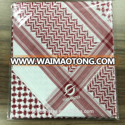 100% cotton shemagh/custom design shemagh/yashmagh