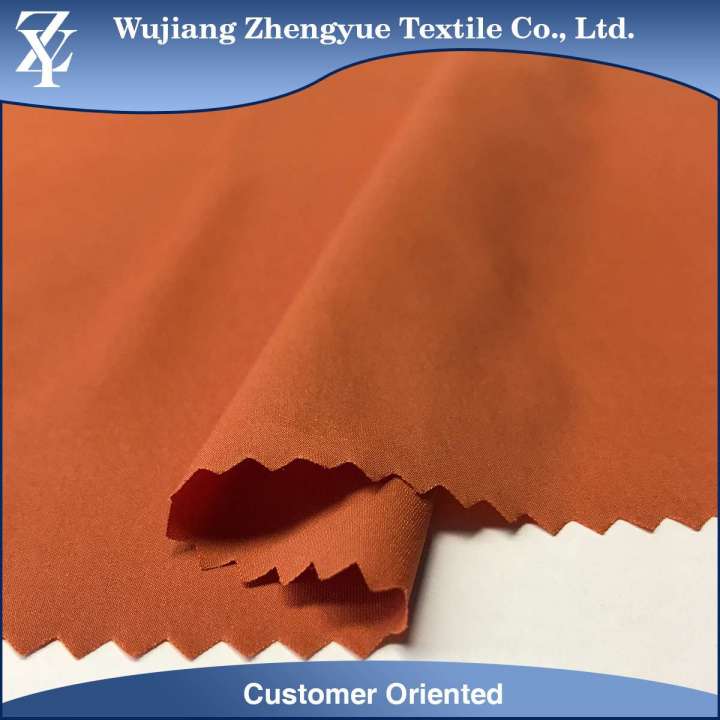 400t Lightweight Waterproof Nylon Spandex Stretch Taffeta Fabric for Sportswear